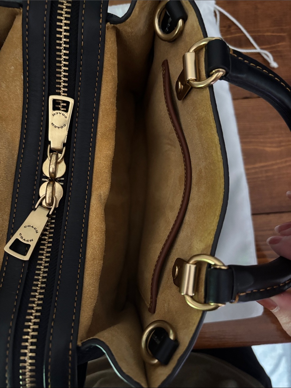 Excellent Condition Coach Rogue 25 in Dark Denim Multi - Picture 7 of 12